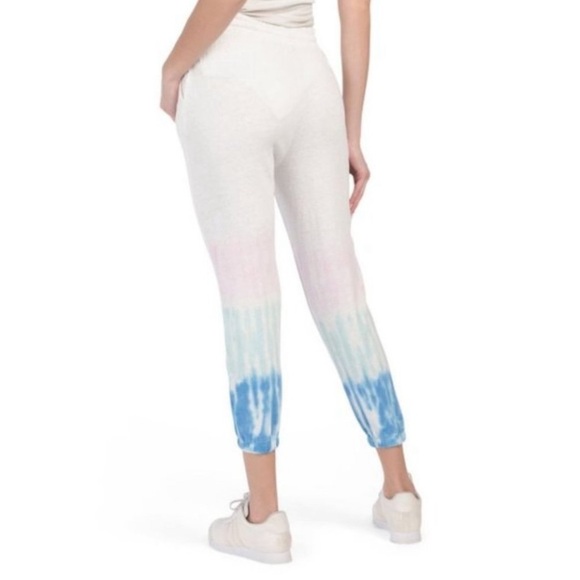 NWT Splendid Sunrise Ombré Tie Dye Jogger Sweatpants Sz S - Picture 2 of 10